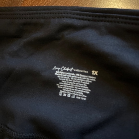 LACEY CHABERT Black Leggings size 1X - Picture 3 of 8